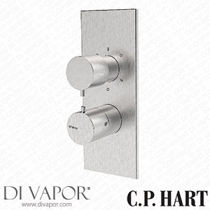 C.P. Hart Spillo Steel Three Way Dual Control Thermostatic Shower Valve F3079X7INOX/3E.CPH/F4000HF Spare Parts