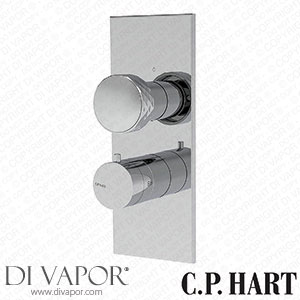 C.P. Hart Spillo Tech X One Way Dual Control Thermostatic Shower Valve F5609X7/1EXCR.CPH/F4000HF Spare Parts