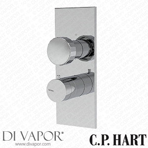 C.P. Hart Spillo Tech V Two Way Dual Control Thermostatic Shower Valve F5609X7/2EVCR.CPH/F4000HF Spare Parts