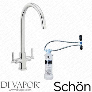 Schon C Spout Kitchen Tap with Complete Filter Kit - FILTAPK07 Spare Parts