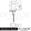 Hudson Reed FJ395 Mixer Tap Spare Parts Diagram