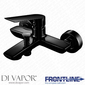 Frontline Demm FMART9900B Sleek Wall-Mounted Bath Shower Mixer with Sprung Waste - Matt Black Spare Parts