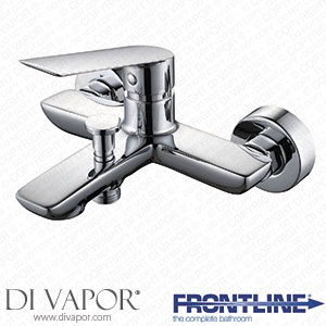 Frontline Demm FMART9900C Sleek Wall-Mounted Bath Shower Mixer with Sprung Waste - Chrome Spare Parts