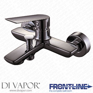 Frontline Demm FMART9900MR Sleek Wall-Mounted Bath Shower Mixer with Sprung Waste - Matt Rodium Spare Parts