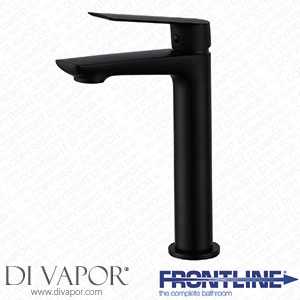 Frontline Demm FMART9914B Sleek Tall Basin Mixer with Sprung Waste - Matt Black Spare Parts