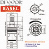 Kitchen Tap Cartridge Diagram