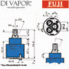 Franke Fuji FR-1190 Tech Diagram