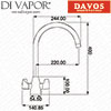 Franke FR-1202 Davos Tech Diagram