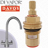 Franke 115.0049.940 Davos J Silk Steel Hot Compatible Tap Cartridge - FR-1202