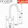 Franke FR-1367 Planar Diagram