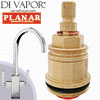 Franke 115.0050.000 Planar Silk Steel Hot Compatible Kitchen Tap Cartridge with Bush / Collar - FR-1367