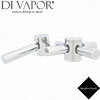 FV3555 Shower Valve Flow Temperature Control Handle Knob Set