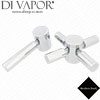 Shower Valve Flow Temperature Control Handle Knob Set FV3555