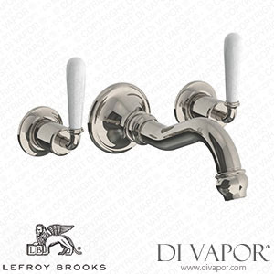 Lefroy Brooks La Chapelle Wall Bath Filler With White Torpille Levers (Fw 1290) Spare Parts