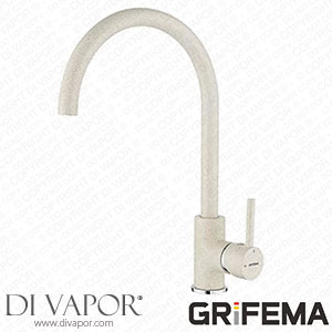 Grifema Grifer?a De Cocina-G4001A Kitchen Sink Mixer Tap with 360 Degree Swivel Spout 3/8 Inch Hose Nickel Brushed [Energy Class A++] Spare Parts