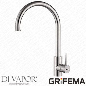 Grifema G4008-1 Irismart Kitchen Tap with Hand Shower Sink Mixer Stainless [Amazon Exclusive] [Energy Class A+] Spare Parts