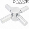 Triple Control Shower Valve Temperature Control Handle G882678