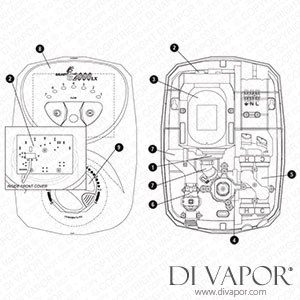 Galaxy G2000lx Pumped Shower - Post 2000 Spare Parts