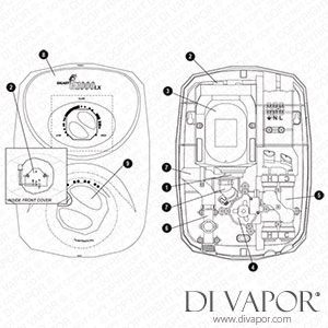 Galaxy G1000lx Pumped Shower - Post 2000 Spare Parts