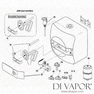 Galaxy Aqua Unvent Over Sink T&P 2010 - Current Spare Parts