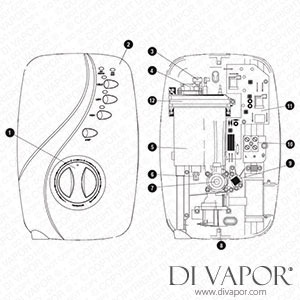 Galaxy Designa Ds4000 Electric Shower Spare Parts