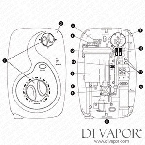 Galaxy Aura 200 Electric Shower Spare Parts