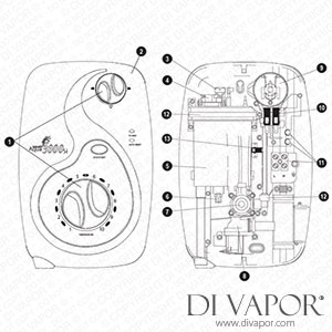 Galaxy Aqua 3000si Electric Shower - Post 2000 Spare Parts