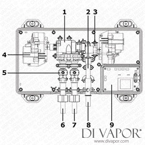 Galaxy Aqua-Digitemp Non-Pumped Version 2010 - Current Spare Parts