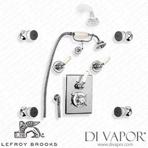 Lefroy Brooks CLASSIC CONCEALED THERMOSTATIC VALVE WITH FOUR BODY JETS & CLASSIC HANDSET (GD 8713) Spare Parts