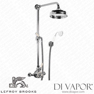 Lefroy Brooks CLASSIC THERMOSTATIC VALVE WITH 8 ROSE, WALL BRACKET, LEVER DIVERTER & ADJUSTABLE RISER PIPE BRACKET (GD 8724) Spare Parts