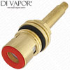 80mm On / Off Flow Ceramic Disc Shower Cartridge - 1/2