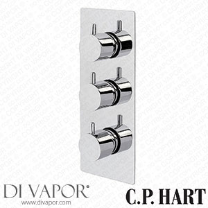 C.P. Hart Low Pressure Three Way Triple Control Thermostatic Shower Valve GDSTC3VCP Spare Parts