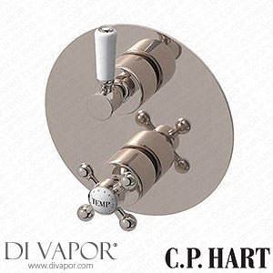 C.P. Hart Waterloo Round Dual Control Shower Valve (One Outlet) GDTDCR1CP Spare Parts