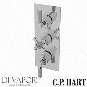 C.P. Hart Waterloo Triple Control Shower Valve & Diverter (2 Outlets) GDTTC2SVCP Spare Parts