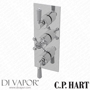 C.P. Hart Waterloo Triple Control Shower Valve & Diverter (3 Outlets) GDTTC3SVCP Spare Parts