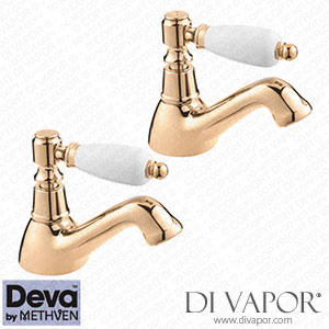 Deva GE02/501 Georgian Bath Taps - Gold Spare Parts