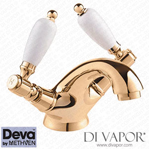 Deva GE04/501 Georgian Mono Basin Mixer - Gold Spare Parts