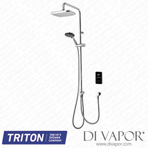 Triton GEENVD12 ENVi? Electric Shower 10.5kW with DuElec? Shower Kit - Silver Spare Parts