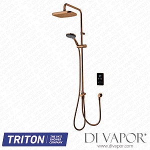 Triton GEENVD17 ENVi? Electric Shower 10.5kW with DuElec? Shower Kit - Copper Spare Parts