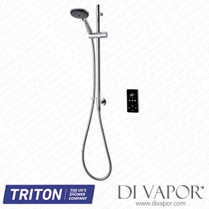 Triton GEENVE12 ENVi? Electric Shower 10.5kW with Inline Wall Fed Shower Kit - Silver Spare Parts