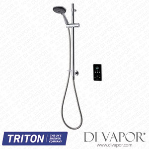 Triton GEENVE92 ENVi? Electric Shower 9kW with Inline Wall Fed Shower Kit - Silver Spare Parts