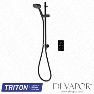 Triton GEENVE93 ENVi? Electric Shower 9kW with Inline Wall Fed Shower Kit - Black Spare Parts