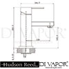 Hudson Reed GEN303 Mixer Tap Spare Parts Diagram