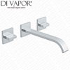 Vado Basin Mixer with Spout