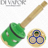 90mm 3-Way Diverter Cartridge 33mm Barrel Diameter with 54mm Spindle