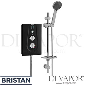 Bristan GLE3105 B Glee Electric Shower 10.5kW - Black - Spare Parts