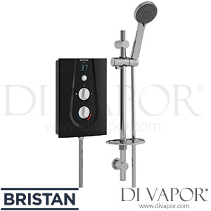 Bristan GLE385 B Glee Electric Shower 8.5kW - Black - Spare Parts