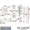 Bristan GLORIOUS-SHWR-PK Spare Parts Diagram