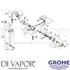 Grohe GR DV 103 Spare Tech Diagram