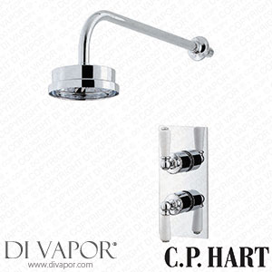 C.P. Hart Arc Dual Control Shower Valve & Shower Head with Arm GRARSET3 Spare Parts